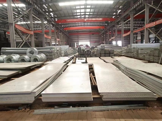 4.5mm 4.75mm και 5.0mm επικαλυμμένα θερμότυπητα γαλβανισμένα πλακάκια ιδανικά για κατασκευές