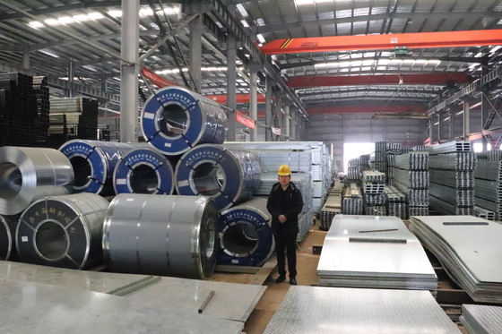 1250mm πλάτος Ζεστό κυλίνδρωμα γαλβανισμένη πλάκα τύπου προσαρμόσιμη για κοντέινερ και πλοίο