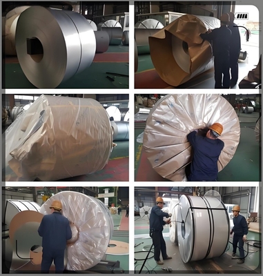 Ζυγισμένο χάλυβα PPGI Coil DX51 για εξατομίκευση συσκευασιών και 0,12-0,2 πάχος