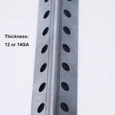 Σειρά Q195-Q420 25*25*4mm-200*200*10mm Χάλυβα ισομερούς γωνίας θερμής βύθισης με τρύπα