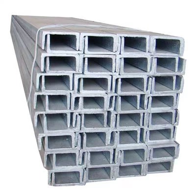 Προσαρμόσιμο GB Standard U Channel Hot-Dip Galvanized Channel Steel για την κατασκευή