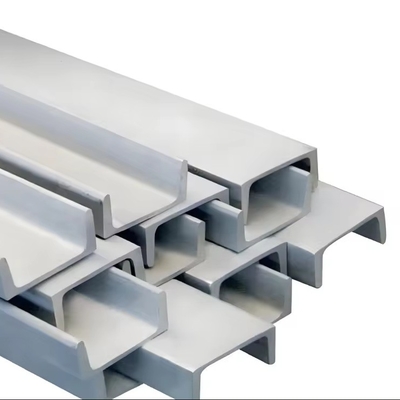 JIS Standard SS400 75x40x4x7mm U Channel Steel για μεταλλικό οικοδομικό υλικό 1-12m μήκος