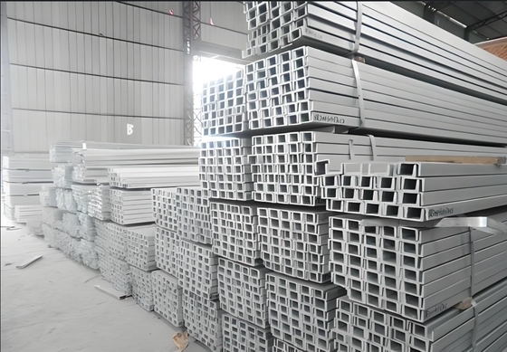 Τραβήχτης τυποποιημένων μεγεθών UPN 100 Steel U Channel Bar για δομές κτιρίων