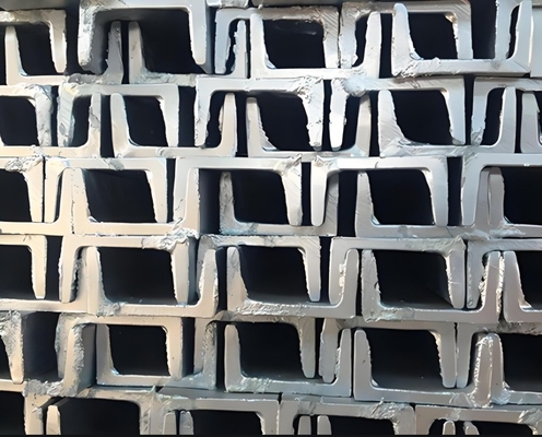 GB Standard θερμά έλασης άνθρακα U Channel Steel Μεγέθη Q235 SS400 ASTM A36 ST37 S235jr S355jr