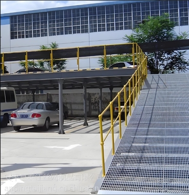 50 mm Cross Bar Pitch Stainless Steel Grating για καλύμματα αποχέτευσης και βιομηχανίες πεζοδρόμων