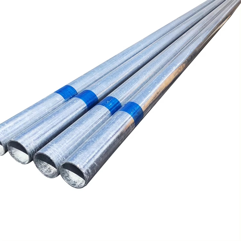 Q235/2 Inch/BS1387/ERW/Galvanized/ASTM/Round/Thread/Grooved/Painted/Pre Galvanized Steel Pipe (Παλαιοειδή σωλήνα)